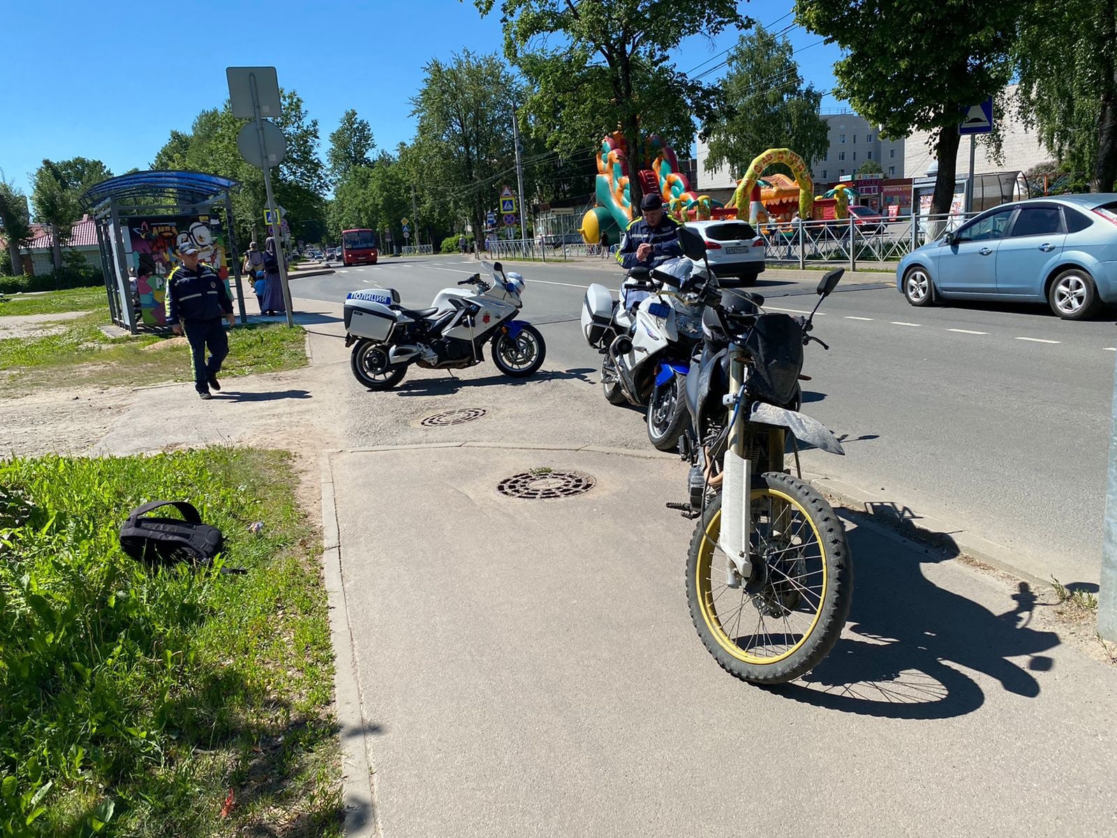 В Волосовском районе проверили водителей мототранспортных средств